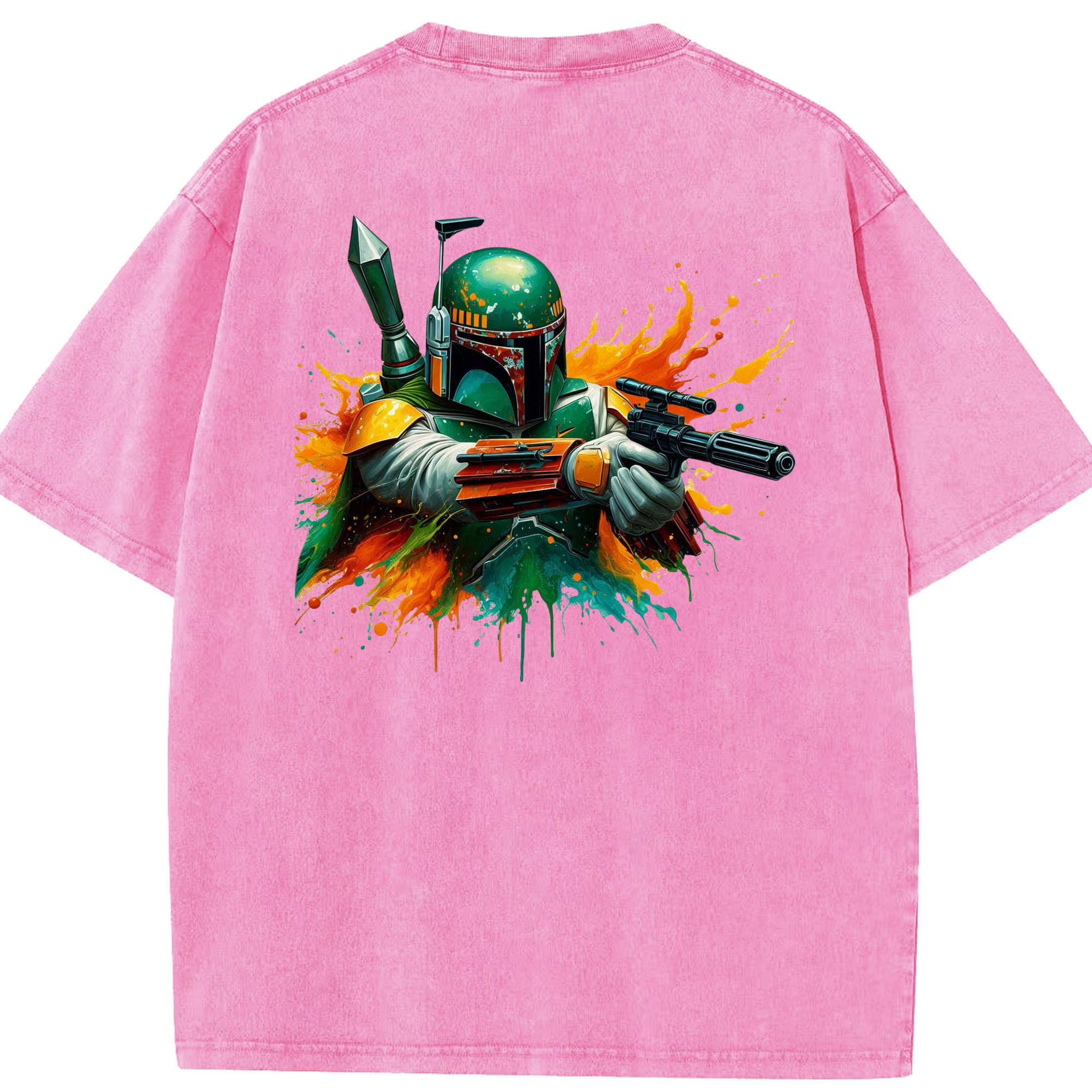 （画像用） スター・ウォーズ Star Wars 綿100% ヴィンテージ風 半袖Tシャツ（背面プリント）